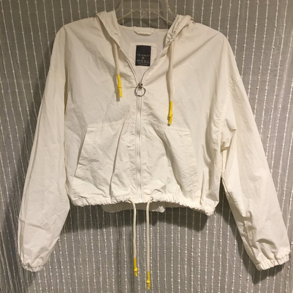 Primark Lightweight White Cropped Jacket